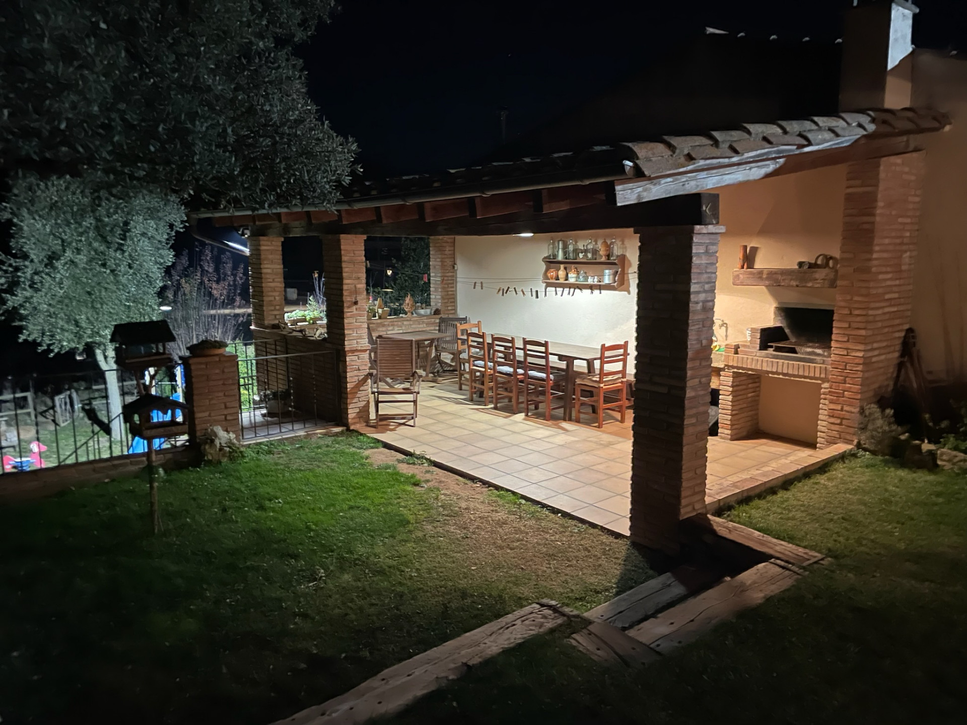 Hort - Barbacoa de nit